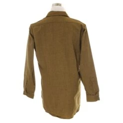 VINTAGE US ARMY M-37 M37 FLANNEL SHIRT 1943 WW2 SIZE 15 1/2 X 34 DEADSTOCK WITH ORIGINAL TAG.(Vintage Us Army M 37 M37 Flannel Shirt 1943 Ww2 Size 15 1 2 X 34 Deadstock With Original Tag) -Rare Gear USA Shop ARMYWSHIRT0007BACK