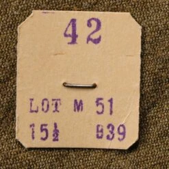 VINTAGE US ARMY M-37 M37 FLANNEL SHIRT 1943 WW2 SIZE 15 1/2 X 34 DEADSTOCK WITH ORIGINAL TAG.(Vintage Us Army M 37 M37 Flannel Shirt 1943 Ww2 Size 15 1 2 X 34 Deadstock With Original Tag) -Rare Gear USA Shop ARMYWSHIRT0007TAG01