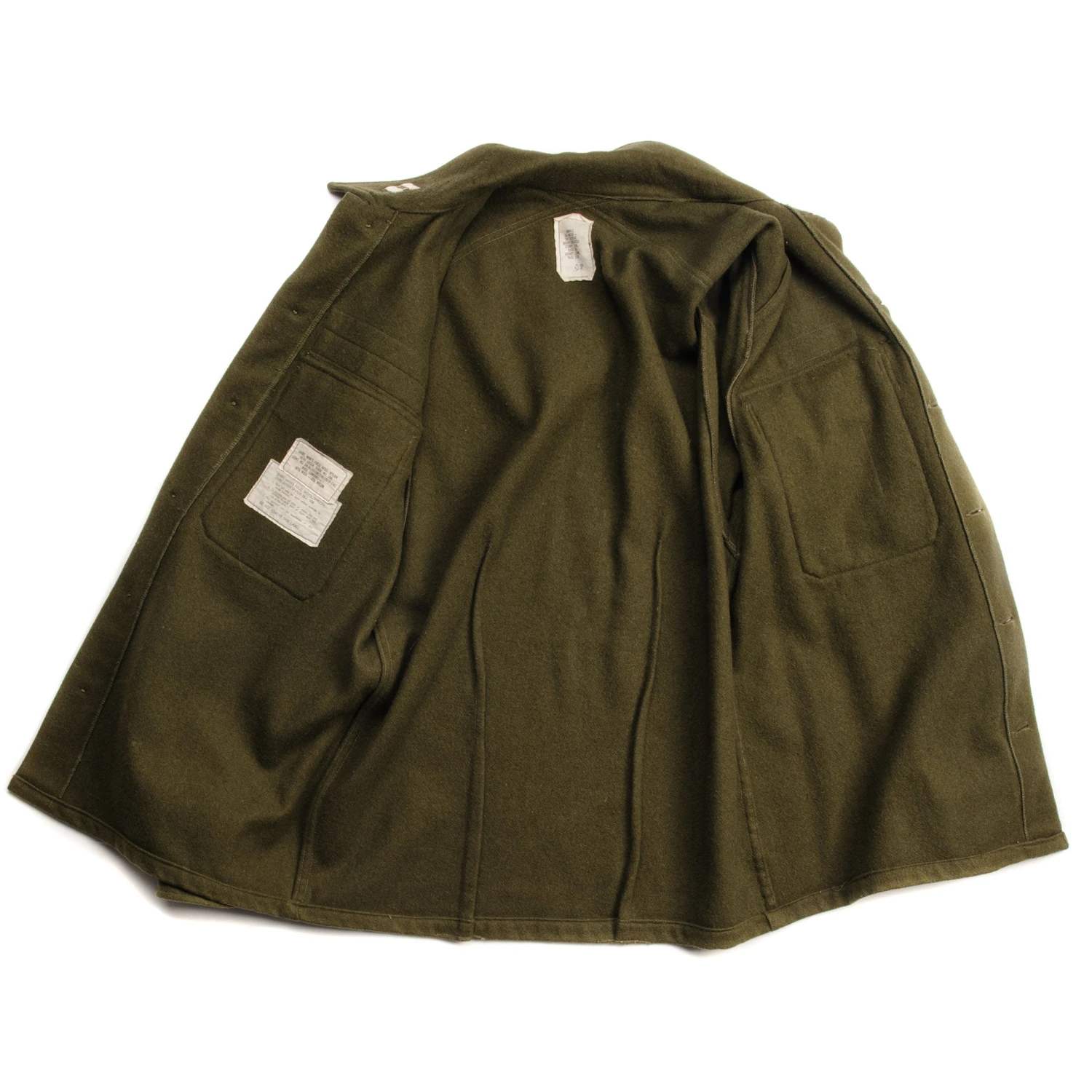 VINTAGE US ARMY WOOL SHIRT 1961 COLD WAR SIZE SMALL WITH PATCHES(Vintage Us Army Wool Shirt 1961 Cold War Size Small With Patches) 3 VINTAGE US ARMY WOOL SHIRT 1961 COLD WAR SIZE SMALL WITH PATCHES(Vintage Us Army Wool Shirt 1961 Cold War Size Small With Patches) - Image 3