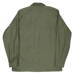 VINTAGE US ARMY 1970S VIETNAM WAR UTILITY SATEEN SHIRT P64 PATCH SIZE 15 1/2 X33(Vintage Us Army 1970s Vietnam War Utility Sateen Shirt P64 Patch Size 15 1 2 X33) -Rare Gear USA Shop DSC 0109