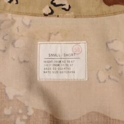 VINTAGE US ARMY DESERT CAMOUFLAGE PATTERN COMBAT JACKET SIZE SMALL SHORT(Vintage Us Army Desert Camouflage Pattern Jacket Size Small Short) 9 VINTAGE US ARMY DESERT CAMOUFLAGE PATTERN COMBAT JACKET SIZE SMALL SHORT(Vintage Us Army Desert Camouflage Pattern Jacket Size Small Short) -Rare Gear USA Shop DSC 0238 1