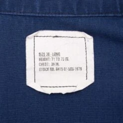 VINTAGE USCG US COAST GUARD PATCH BLUE SHIRT 1999 SIZE 36 LONG(Vintage Uscg Us Coast Guard Patch Blue Shirt 1999 Size 36 Long) -Rare Gear USA Shop DSC 0287