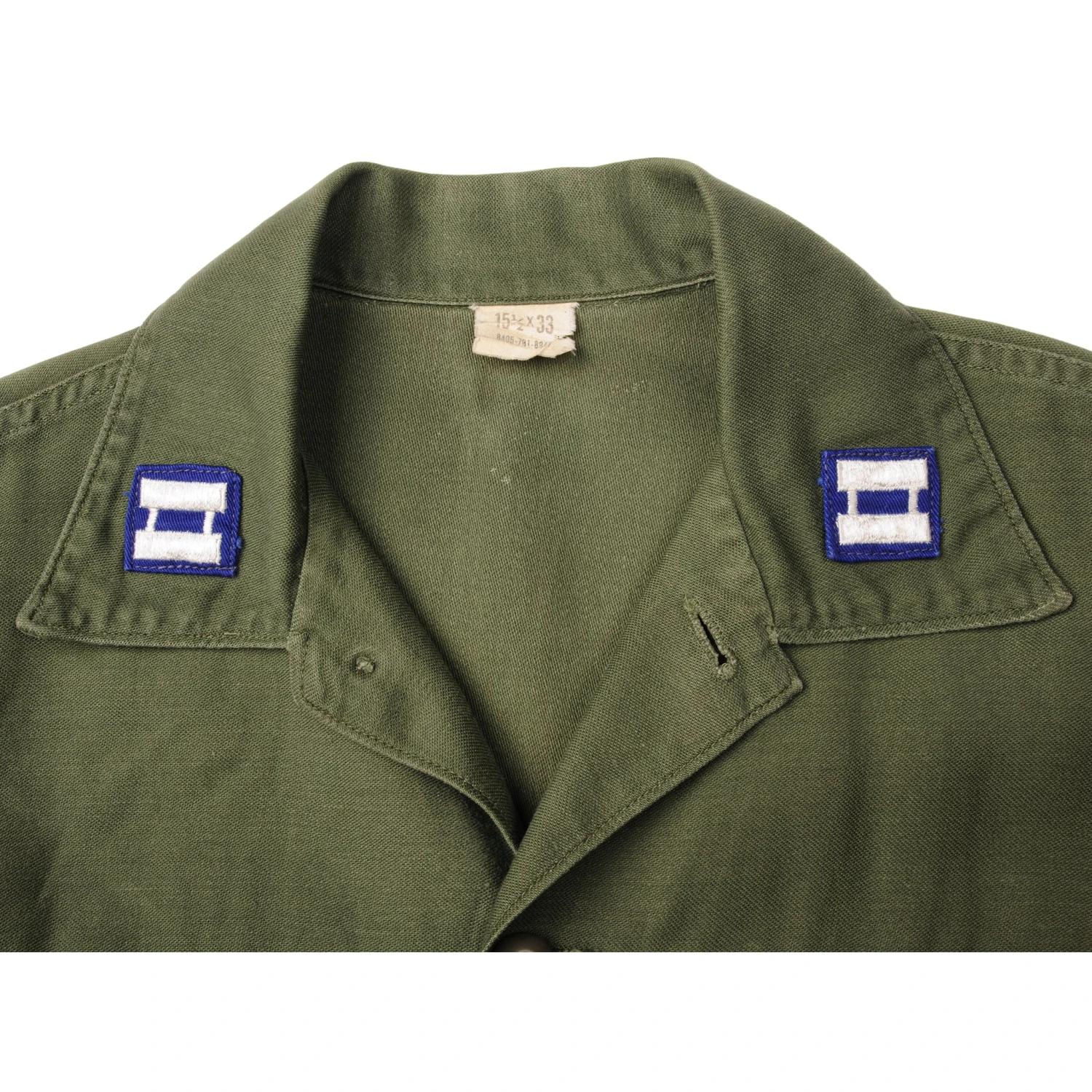 VINTAGE US AIR FORCE UTILITY SHIRT P-64 P64 1968 VIETNAM WAR SIZE 15 1/2 X 33 WITH PATCHES(Vintage Us Air Force Utility Shirt P 64 P64 1968 Vietnam War Size 15 1 2 X 33 With Patches) 8 VINTAGE US AIR FORCE UTILITY SHIRT P-64 P64 1968 VIETNAM WAR SIZE 15 1/2 X 33 WITH PATCHES(Vintage Us Air Force Utility Shirt P 64 P64 1968 Vietnam War Size 15 1 2 X 33 With Patches) - Image 8