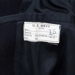 VINTAGE USN US NAVY PEACOAT 1962 VIETNAM WAR SIZE 38R(Vintage Usn Us Navy Peacoat 1962 Vietnam War Size 38r) 10 VINTAGE USN US NAVY PEACOAT 1962 VIETNAM WAR SIZE 38R(Vintage Usn Us Navy Peacoat 1962 Vietnam War Size 38r) -Rare Gear USA Shop DSC 0304
