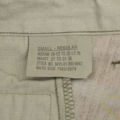 VINTAGE US ARMY WOODLAND CAMO COMBAT TROUSERS PANTS 1995 SIZE SMALL DEADSTOCK(Vintage Us Army Woodland Camo Combat Trousers Pants 1995 Size Small Deadstock) -Rare Gear USA Shop DSC 0366