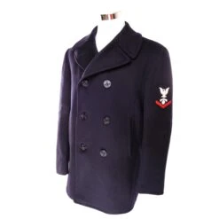 VINTAGE US NAVY 3RD CLASS PEACOAT 1962 VIETNAM WAR SIZE 40R(Copy Of Vintage Us Navy Officer Peacoat 1968 Vietnam War Size 40)