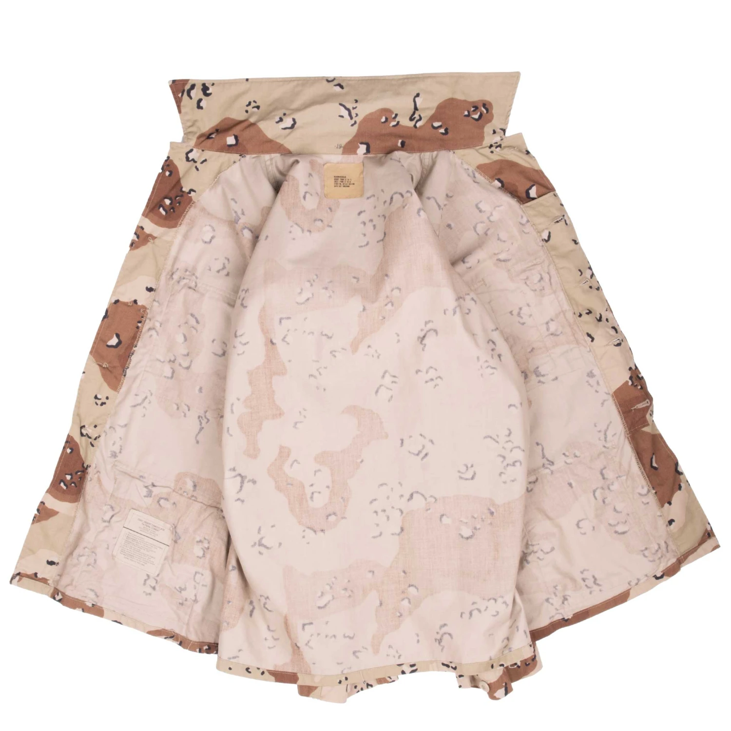 VINTAGE US ARMY DESERT CAMO CHOCOLATE CHIP COMBAT JACKET 1990 MEDIUM REGULAR NOS(Vintage Us Army Desert Camo Chocolate Chip Jacket 1990 Medium Regular Nos) 6 VINTAGE US ARMY DESERT CAMO CHOCOLATE CHIP COMBAT JACKET 1990 MEDIUM REGULAR NOS(Vintage Us Army Desert Camo Chocolate Chip Jacket 1990 Medium Regular Nos) - Image 6