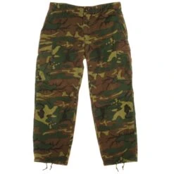 VINTAGE US ARMY TROPICAL COMBAT TROUSERS 6TH PATTERN ERDL RIP STOP PANTS 1968 SIZE LARGE REG W36 L31(Vintage Us Army Tropical Combat Trousers 6th Pattern Erdl Rip Stop Pants 1968 Size Large Reg W36 L31)