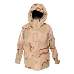 VINTAGE US ARMY ECWCS PARKA DESERT GORETEX CAMO 2004 SIZE LARGE SHORT(Copy Of Vintage Us Army Ecwcs Parka Desert Goretex Camo 2002 Size Large Regular)