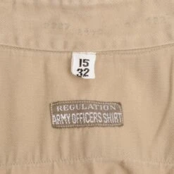 VINTAGE US ARMY OFFICER SHIRT POST WW2 SIZE 15X32(Vintage Us Army Officer Shirt Size 15x32) 16 VINTAGE US ARMY OFFICER SHIRT POST WW2 SIZE 15X32(Vintage Us Army Officer Shirt Size 15x32) -Rare Gear USA Shop DSC 0659