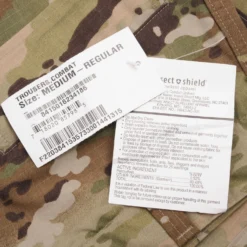 DEADSTOCK US ARMY SHIELD COMBAT TROUSERS PANTS CAMO MEDIUM REG NOS(Deadstock Us Army Combat Insect Shield Trousers Pants Camo Medium Reg Nos) -Rare Gear USA Shop DSC 0666