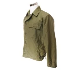 VINTAGE USN US NAVY A-2 A2 DECK JACKET COLD WEATHER 1984 SIZE MEDIUM (38-40)(Copy Of Vintage Usn Us Navy A 2 A2 Deck Jacket Cold Weather 1985 Size Medium 38 40)