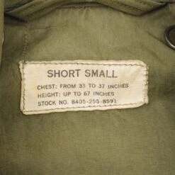 VINTAGE US ARMY FIELD JACKET M-1951 M51 1950S VIETNAM WAR SMALL SHORT(Vintage Us Army Field Jacket M 1951 M51 1950s Vietnam War Small Short) -Rare Gear USA Shop DSC 0717