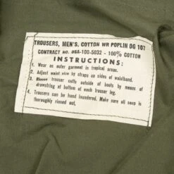 VINTAGE US ARMY TROPICAL COMBAT PANTS TROUSERS 1966 VIETNAM LARGE SHORT NOS NEW(Vintage Us Army Tropical Combat Pants Trousers 1966 Vietnam Large Short Nos New) -Rare Gear USA Shop DSC 0723 1