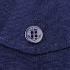 VINTAGE USCG US COAST GUARD UTILITY SHIRT 1970S SIZE 17-35(Vintage Uscg Us Coast Guard Utility Shirt Size 17 35) -Rare Gear USA Shop DSC 0733