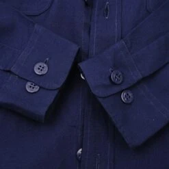 VINTAGE USCG US COAST GUARD UTILITY SHIRT 1970S SIZE 17-35(Vintage Uscg Us Coast Guard Utility Shirt Size 17 35) -Rare Gear USA Shop DSC 0735