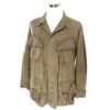 VINTAGE US ARMY TROPICAL COMBAT JACKET 3TH PATTERN VIETNAM WAR ERA SIZE LARGE SHORT(Vintage Us Army Tropical Combat Jacket 3th Pattern Vietnam War Era Size Large Short)