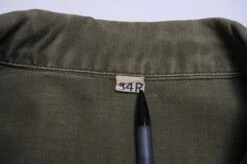 VINTAGE US ARMY UTILITY SHIRT HERRINGBONE 1950S KOREAN WAR SIZE 34R(Us Army Ww2 34r Utility Shirt Herringbone) -Rare Gear USA Shop DSC 1070