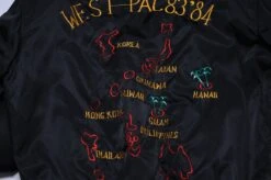 VINTAGE WEST PACIFIC 1983 1984 TOUR SOUVENIR JACKET XL DEADSTOCK(West Pacific 1983 1984 Tour Jacket Extra Large) -Rare Gear USA Shop DSC 1086