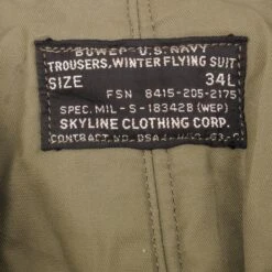 VINTAGE USN FLIGHT SUIT TROUSERS PANTS VIETNAM WAR 1963 SIZE 34X32(Copy Of Vintage Usn Flight Trousers Pants Wl 1 1950s Size 35x26) -Rare Gear USA Shop DSC 1191 87dbe916 ef6a 47ec a433 f24b111c3271