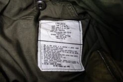 US ARMY M-1965 M65 FIELD JACKET WITH LINER 1981 SIZE XL REGULAR(Us Army M 1965 M65 1981 Field Jacket Gulf War Extra Large Regular With Liner) -Rare Gear USA Shop DSC 1246