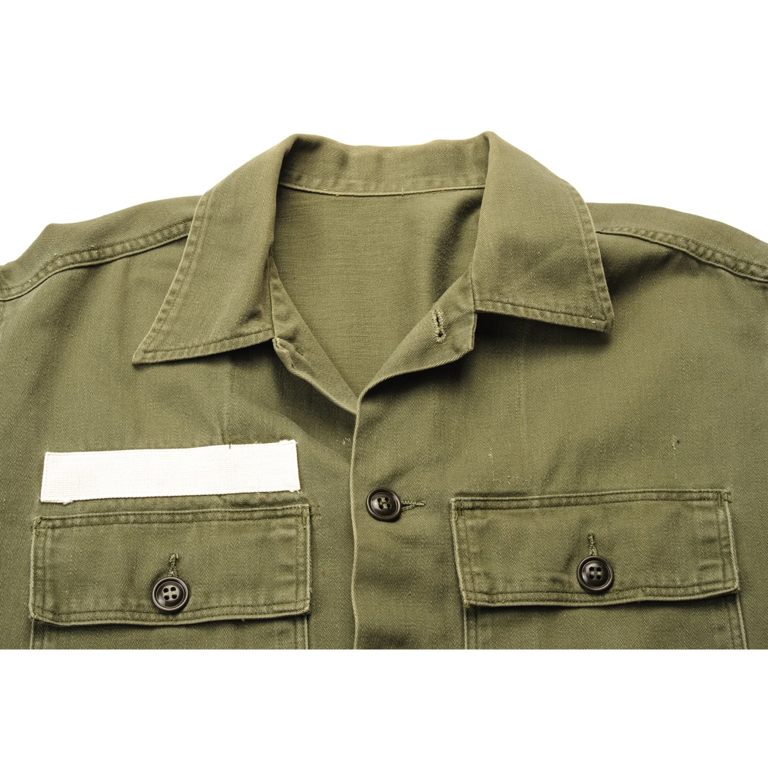 VINTAGE US ARMY UTILITY SHIRT P-58 P58 1958-1962 VIETNAM WAR SIZE LARGE(Vintage Us Army Utility Shirt P 58 P58 1958 1962 Vietnam War Size Large) 4 VINTAGE US ARMY UTILITY SHIRT P-58 P58 1958-1962 VIETNAM WAR SIZE LARGE(Vintage Us Army Utility Shirt P 58 P58 1958 1962 Vietnam War Size Large) - Image 4