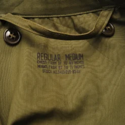 VINTAGE US ARMY M-1951 M51 FIELD JACKET 1955 EARLY VIETNAM WAR SIZE MEDIUM REGULAR DEADSTOCK(Vintage Us Army M 1951 M51 Field Jacket 1955 Early Vietnam War Size Medium Regular Deadstock) -Rare Gear USA Shop DSC 1311 1