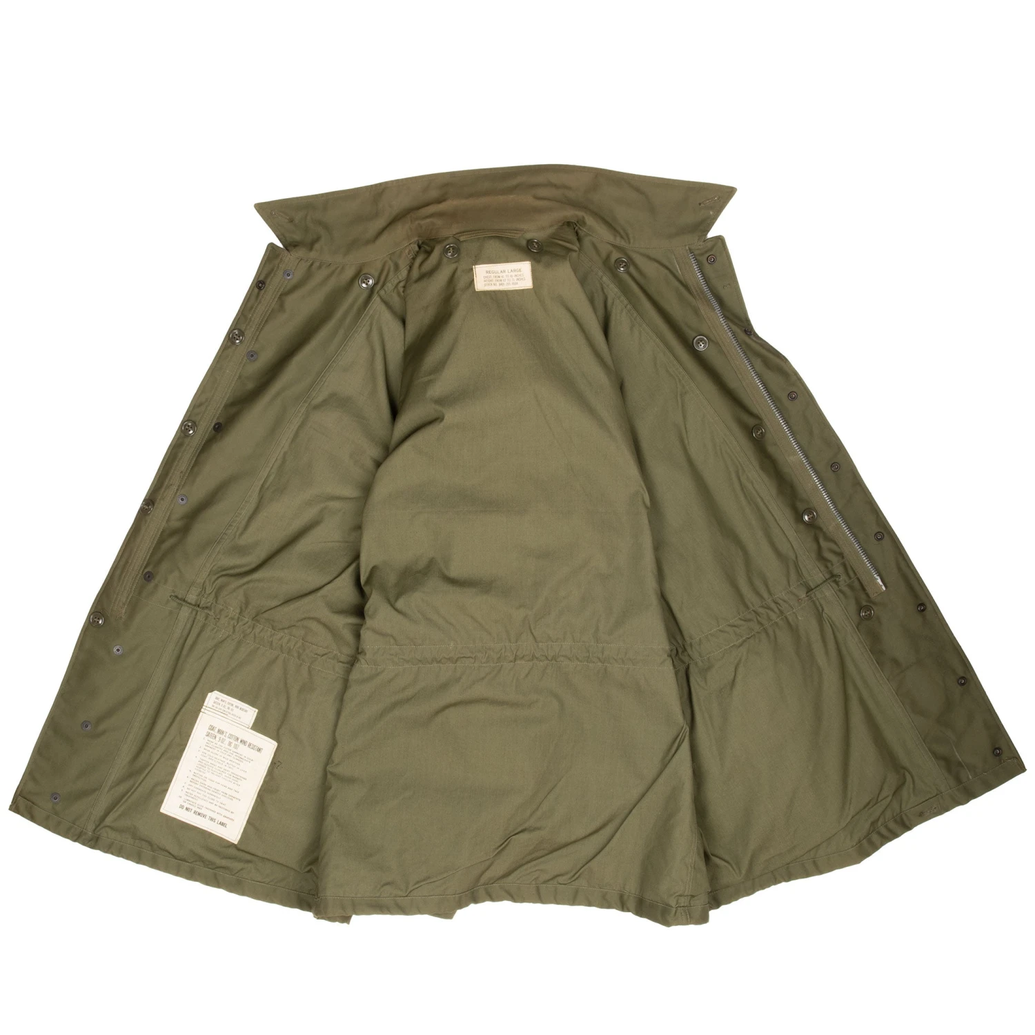 VINTAGE US ARMY M51 FIELD JACKET 1960 VIETNAM WAR LARGE REGULAR DEADSTOCK NOS(Vintage Us Army M51 Field Jacket 1960 Vietnam War Large Regular Deadstock Nos) 7 VINTAGE US ARMY M51 FIELD JACKET 1960 VIETNAM WAR LARGE REGULAR DEADSTOCK NOS(Vintage Us Army M51 Field Jacket 1960 Vietnam War Large Regular Deadstock Nos) - Image 7