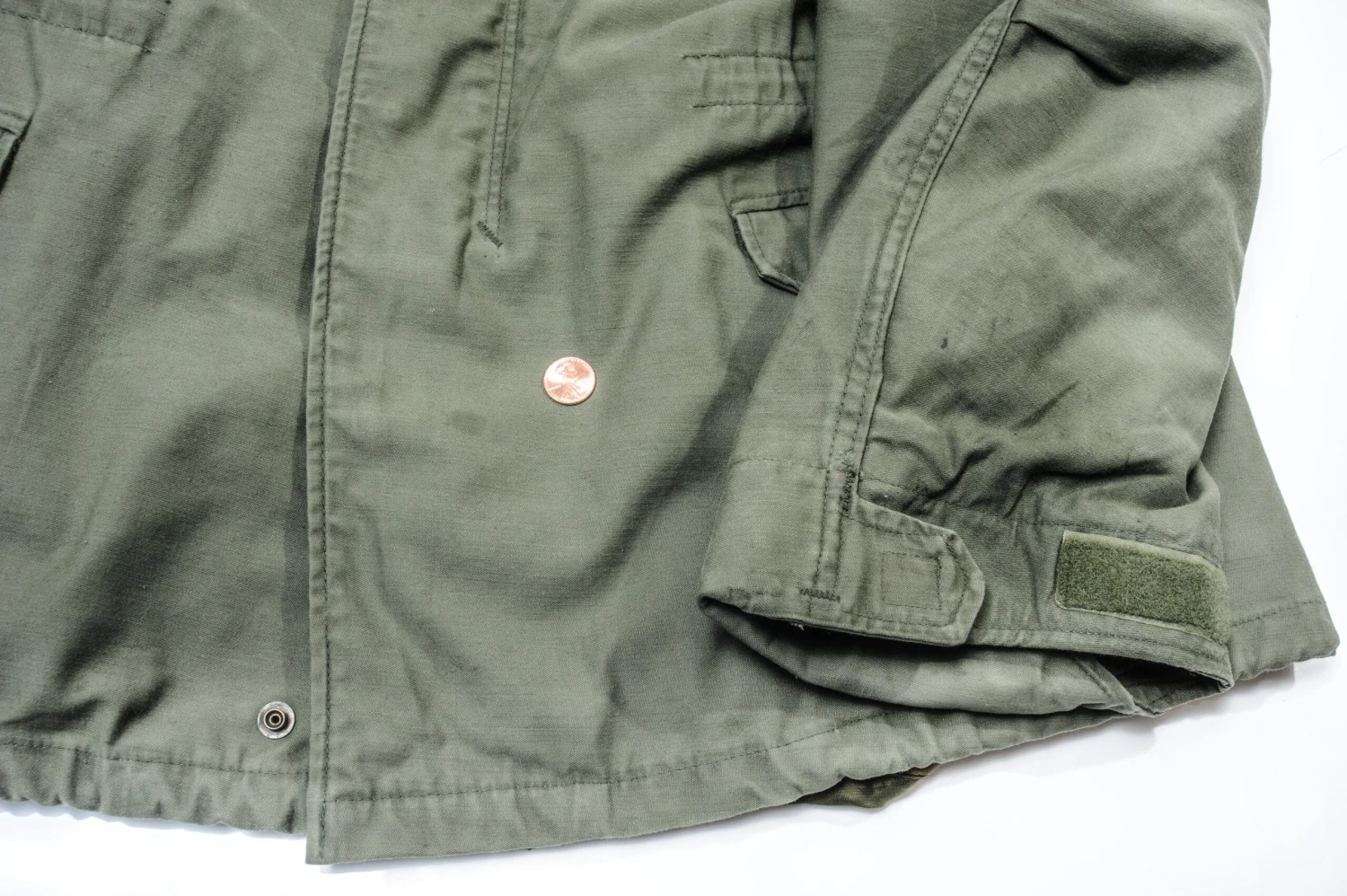 VINTAGE US ARMY M-1965 M65 FIELD JACKET WITH LINER 1974 VIETNAM WAR SIZE MEDIUM(Us Army M 1965 M65 1970s Field Jacket Vietnam War Medium With Liner) 5 VINTAGE US ARMY M-1965 M65 FIELD JACKET WITH LINER 1974 VIETNAM WAR SIZE MEDIUM(Us Army M 1965 M65 1970s Field Jacket Vietnam War Medium With Liner) - Image 5