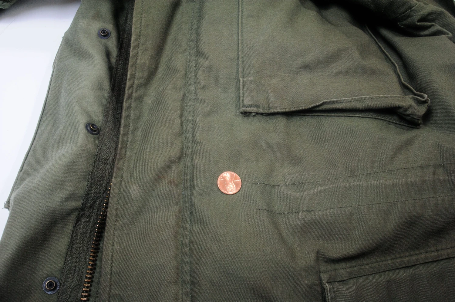 US ARMY M-1965 M65 FIELD JACKET 1975 26TH INFANTRY DIVISION PATCH SIZE MEDIUM REGULAR(Us Army M 1965 M65 1975 Field Jacket Vietnam War Medium Regular 26th Infantry Division Patch) 8 US ARMY M-1965 M65 FIELD JACKET 1975 26TH INFANTRY DIVISION PATCH SIZE MEDIUM REGULAR(Us Army M 1965 M65 1975 Field Jacket Vietnam War Medium Regular 26th Infantry Division Patch) - Image 8