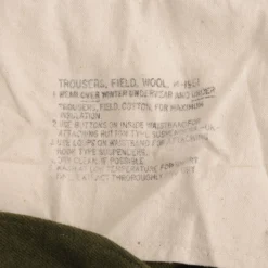 VINTAGE US ARMY FIELD WOOL TROUSERS PANTS M51 1950S KOREAN WAR SZE LARGE REGULAR(Vintage Us Army Field Wool Trousers Pants M51 1950s Korean War Sze Large Regular) 11 VINTAGE US ARMY FIELD WOOL TROUSERS PANTS M51 1950S KOREAN WAR SZE LARGE REGULAR(Vintage Us Army Field Wool Trousers Pants M51 1950s Korean War Sze Large Regular) -Rare Gear USA Shop DSC 1520