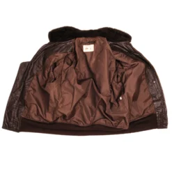 VINTAGE US NAVY G-1 G1 FLIGHT LEATHER JACKET 1986 SIZE 42(Vintage Us Navy G 1 G1 Flight Leather Jacket 1986 Size 42) -Rare Gear USA Shop DSC 1530 1