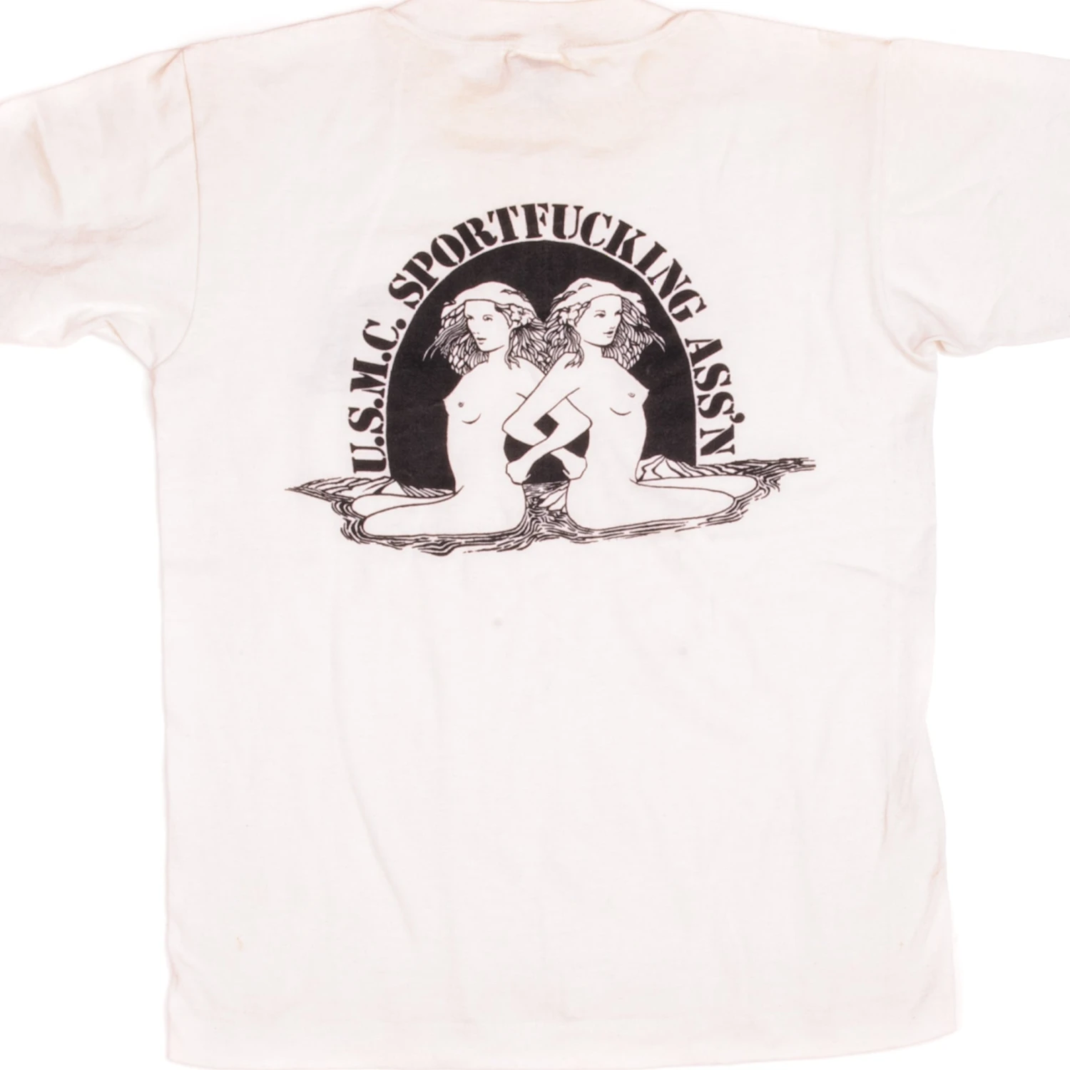 VINTAGE USMC TEE SHIRT SIZE SMALL MADE IN USA EARLY 1980s(Vintage Usmc Tee Shirt 1980s Size Small Made In Usa) 1 VINTAGE USMC TEE SHIRT SIZE SMALL MADE IN USA EARLY 1980s(Vintage Usmc Tee Shirt 1980s Size Small Made In Usa)