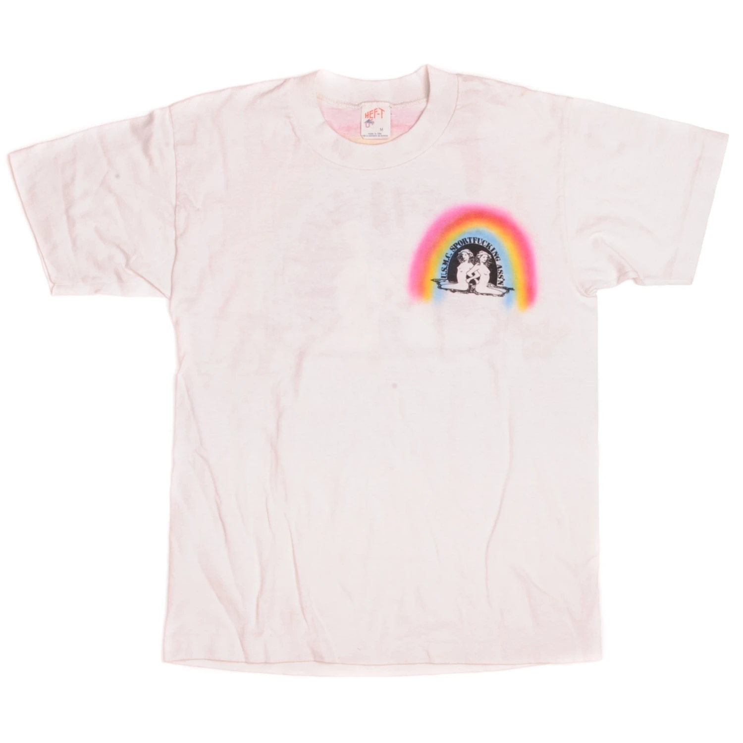 VINTAGE USMC TEE SHIRT 1980s SIZE SMALL MADE IN USA(Vintage Usmc Tee Shirt 1980s Size Small Made In Usa 1) 2 VINTAGE USMC TEE SHIRT 1980s SIZE SMALL MADE IN USA(Vintage Usmc Tee Shirt 1980s Size Small Made In Usa 1) - Image 2