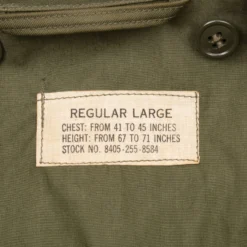 VINTAGE US ARMY M51 FIELD JACKET 1960 VIETNAM WAR LARGE REGULAR DEADSTOCK NOS(Vintage Us Army M51 Field Jacket 1960 Vietnam War Large Regular Deadstock Nos) 10 VINTAGE US ARMY M51 FIELD JACKET 1960 VIETNAM WAR LARGE REGULAR DEADSTOCK NOS(Vintage Us Army M51 Field Jacket 1960 Vietnam War Large Regular Deadstock Nos) -Rare Gear USA Shop DSC 1539