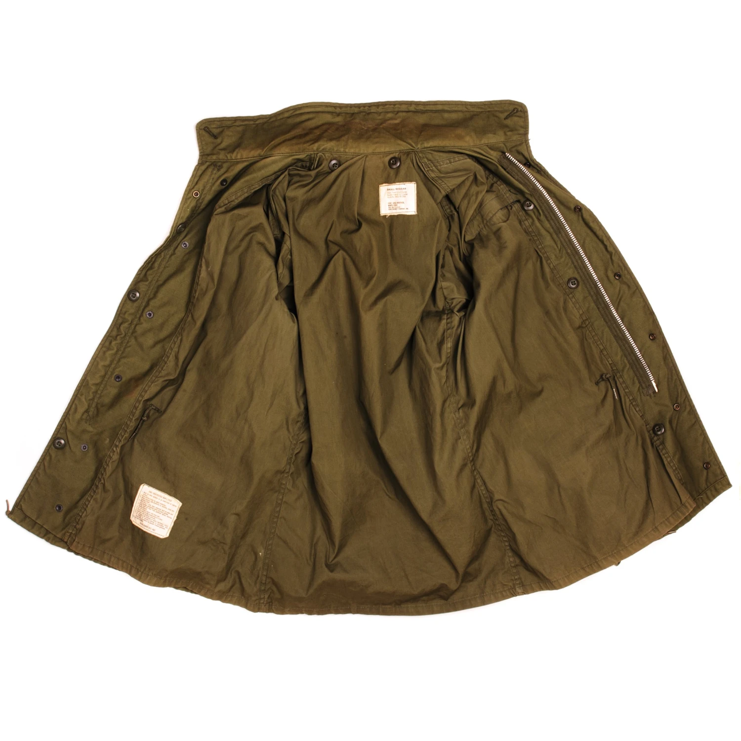 VINTAGE US ARMY M-1965 M65 FIELD JACKET 1971 VIETNAM WAR SIZE SMALL REGULAR(Vintage Us Army M 1965 M65 Field Jacket 1971 Vietnam War Size Small Regular 1) 3 VINTAGE US ARMY M-1965 M65 FIELD JACKET 1971 VIETNAM WAR SIZE SMALL REGULAR(Vintage Us Army M 1965 M65 Field Jacket 1971 Vietnam War Size Small Regular 1) - Image 3