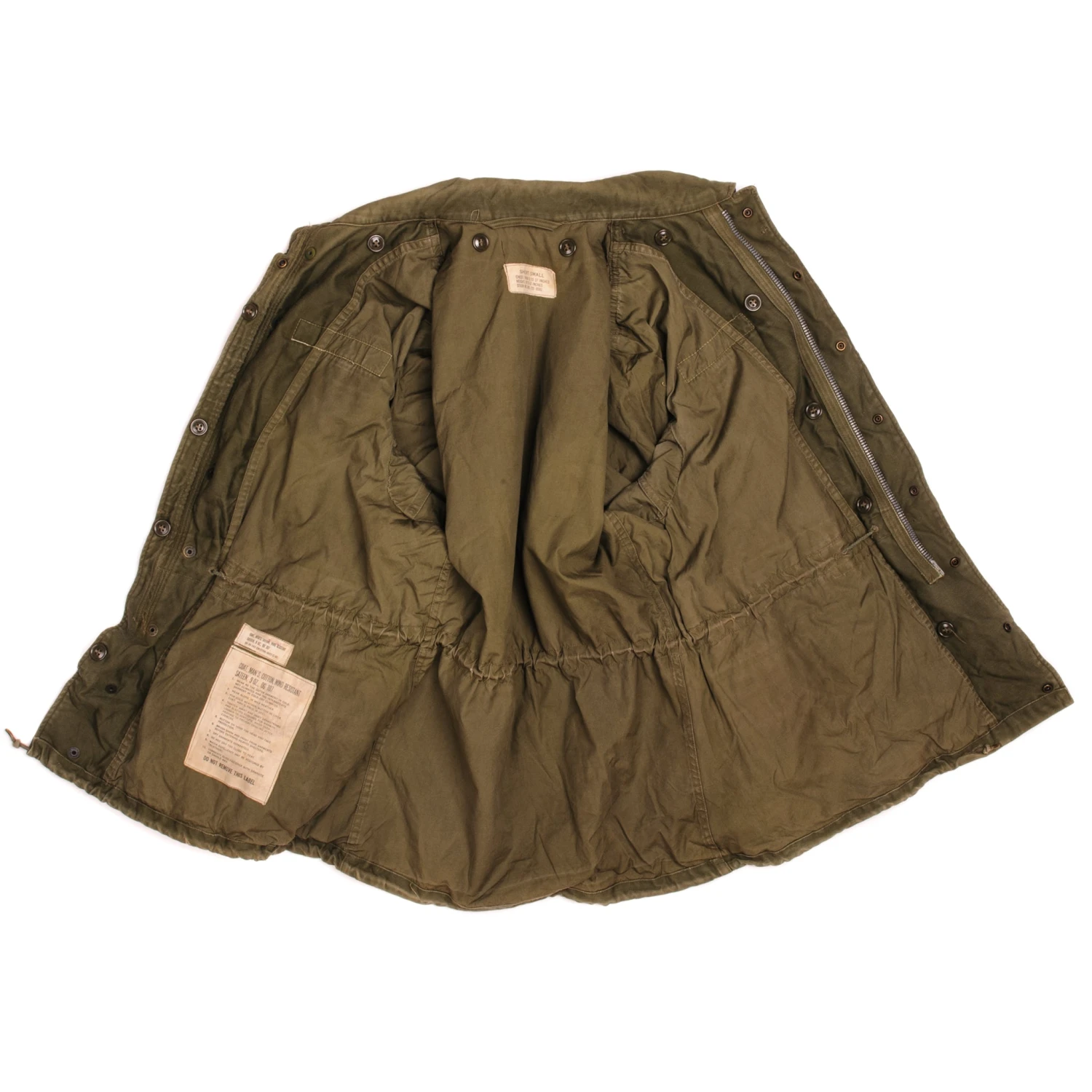 VINTAGE US ARMY M-1951 M51 FIELD JACKET 1960 VIETNAM WAR SIZE SMALL SHORT(Vintage Us Army M 1951 M51 Field Jacket 1960 Vietnam War Size Small Short) 3 VINTAGE US ARMY M-1951 M51 FIELD JACKET 1960 VIETNAM WAR SIZE SMALL SHORT(Vintage Us Army M 1951 M51 Field Jacket 1960 Vietnam War Size Small Short) - Image 3