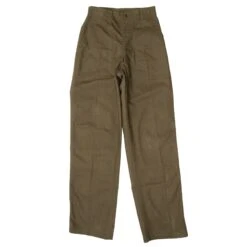 VINTAGE US ARMY UTILITY TROUSERS HBT PANTS 1951 KOREAN WAR SIZE SMALL 30X33(Vintage Us Army Utility Trousers Hbt Pants 1951 Size Small 30x33)