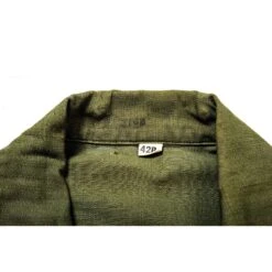 US ARMY UTILITY SHIRT HERRINGBONE 13 STARS BUTTONS WW2 SIZE 42R(Us Army Ww2 42r Utility Shirt Herringbone 13 Stars Buttons) -Rare Gear USA Shop DSC 1585