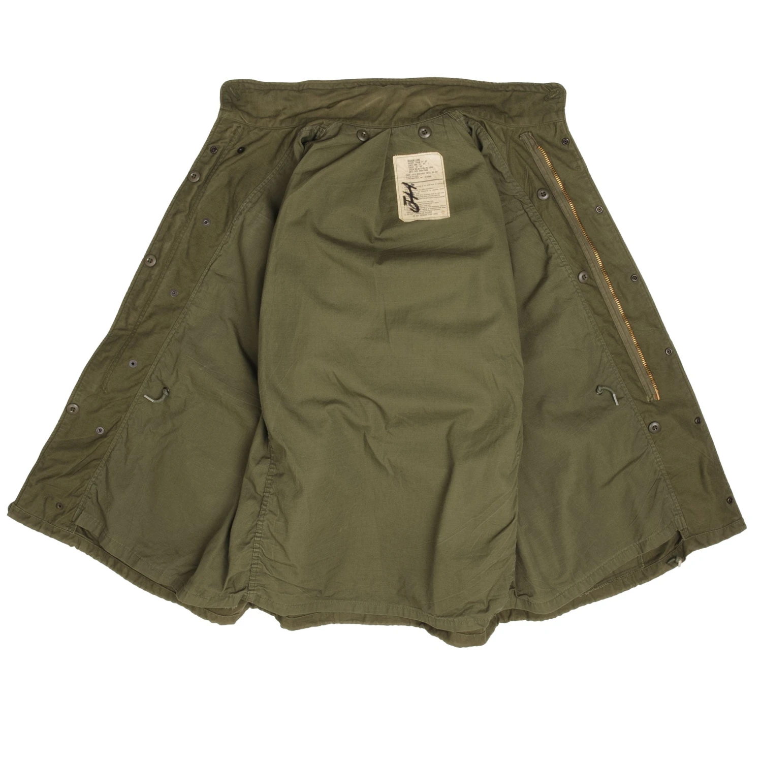 VINTAGE US ARMY M1965 M65 ALPHA INDUSTRIES FIELD JACKET 1980 SIZE MEDIUM LONG(Vintage Us Army M1965 M65 Field Jacket 1980 Size Medium Long) 4 VINTAGE US ARMY M1965 M65 ALPHA INDUSTRIES FIELD JACKET 1980 SIZE MEDIUM LONG(Vintage Us Army M1965 M65 Field Jacket 1980 Size Medium Long) - Image 4