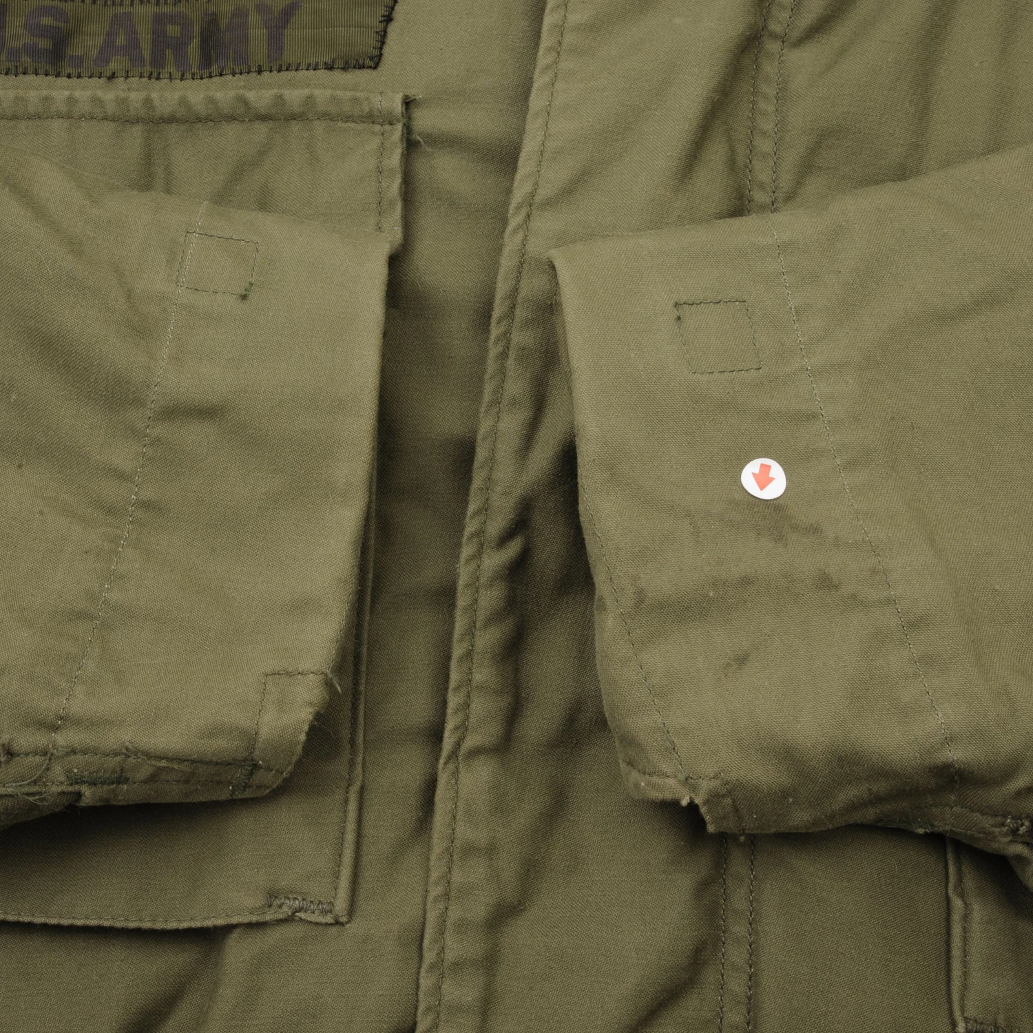 VINTAGE US ARMY M1965 M65 ALPHA IND FIELD JACKET 1974 VIETNAM WAR LARGE LONG(Vintage Us Army M1965 M65 Field Jacket 1974 Vietnam War Size Large Long) 11 VINTAGE US ARMY M1965 M65 ALPHA IND FIELD JACKET 1974 VIETNAM WAR LARGE LONG(Vintage Us Army M1965 M65 Field Jacket 1974 Vietnam War Size Large Long) - Image 11