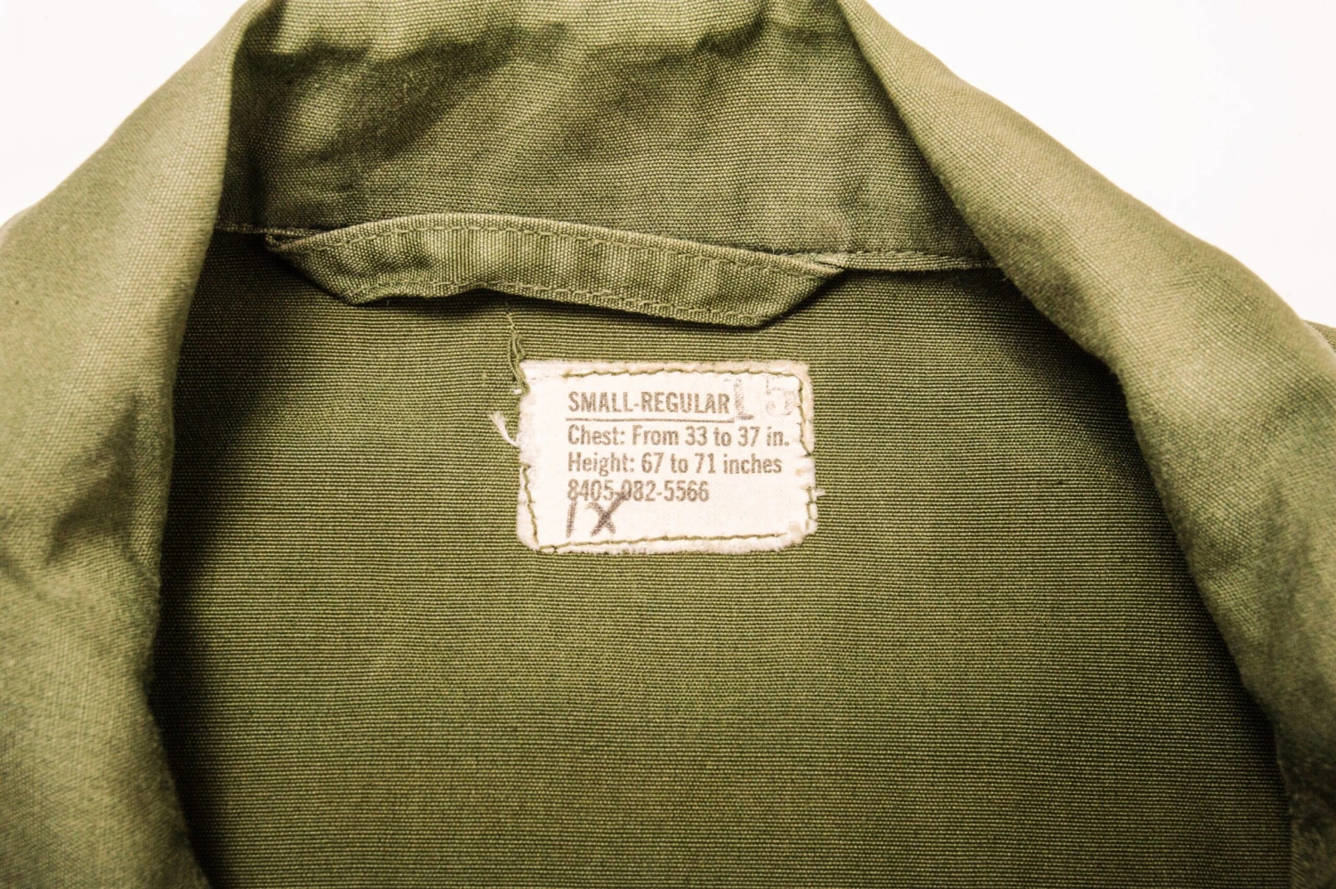 VINTAGE US ARMY TROPICAL COMBAT JACKET 3RD PATTERN 1960s VIETNAM WAR SMALL REGULAR(Us Army 1960s 1970s Vietnam Tropical Combat Jacket Utility Small Regular) 4 VINTAGE US ARMY TROPICAL COMBAT JACKET 3RD PATTERN 1960s VIETNAM WAR SMALL REGULAR(Us Army 1960s 1970s Vietnam Tropical Combat Jacket Utility Small Regular) - Image 4