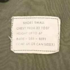 VINTAGE US ARMY M51 FIELD JACKET 1950S SIZE SMALL SHORT(Vintage Us Army M51 Field Jacket 1950s Vietnam War Size Small Short) -Rare Gear USA Shop DSC 1903