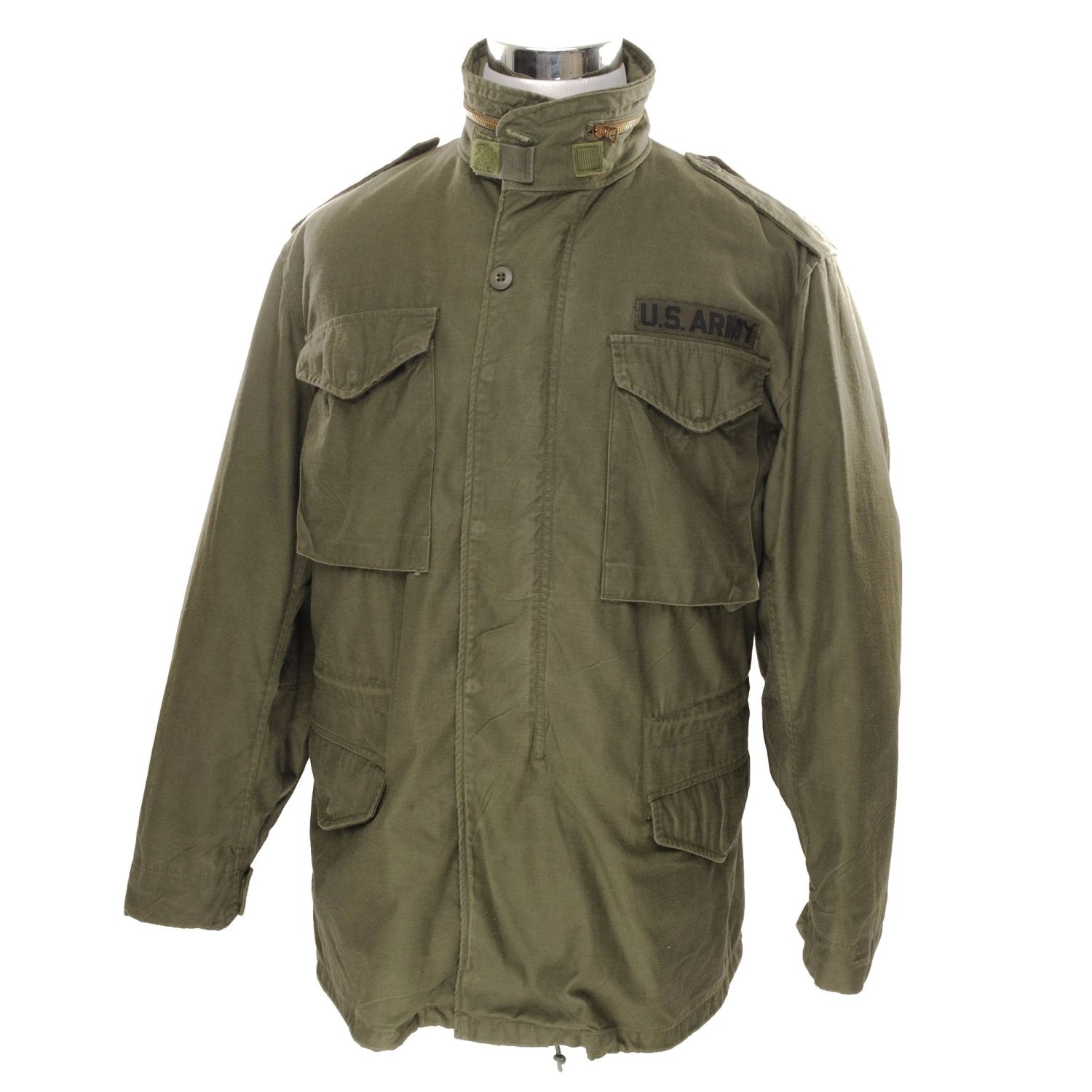 VINTAGE US ARMY M1965 M65 ALPHA INDUSTRIES FIELD JACKET 1980 SIZE MEDIUM LONG(Vintage Us Army M1965 M65 Field Jacket 1980 Size Medium Long) 2 VINTAGE US ARMY M1965 M65 ALPHA INDUSTRIES FIELD JACKET 1980 SIZE MEDIUM LONG(Vintage Us Army M1965 M65 Field Jacket 1980 Size Medium Long) - Image 2