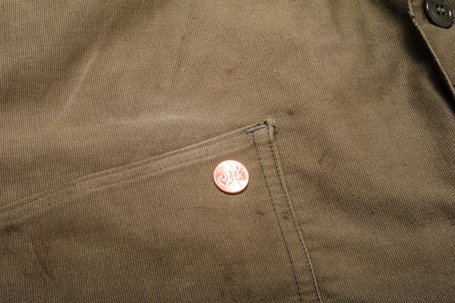 USN US NAVY OVERALLS NSsx70201 40'S WW2 SIZE LARGE W42 L30(Usn Us Navy Vietnam War Overalls Large W42 L30) 7 USN US NAVY OVERALLS NSsx70201 40'S WW2 SIZE LARGE W42 L30(Usn Us Navy Vietnam War Overalls Large W42 L30) - Image 7