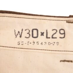VINTAGE US ARMY WOOL TROUSERS PANTS 1946 POST WW2 SIZE 30X27(Vintage Us Army Wool Trousers Pants 1946 Post Ww2 Size 30x29) -Rare Gear USA Shop DSC 1954