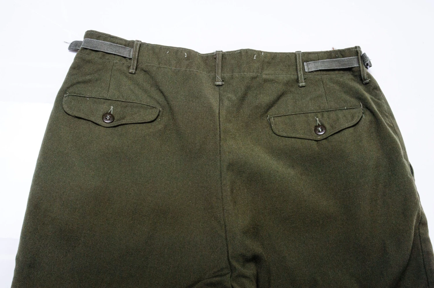 US ARMY FIELD TROUSERS PANTS M-1951 M51 1950'S KOREAN WAR SIZE LONG LARGE 38X32(Korean War Field Trousers M 51 1950s Wool Long Large 38x32) 7 US ARMY FIELD TROUSERS PANTS M-1951 M51 1950'S KOREAN WAR SIZE LONG LARGE 38X32(Korean War Field Trousers M 51 1950s Wool Long Large 38x32) - Image 7