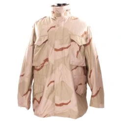 VINTAGE US ARMY M65 FIELD JACKET DESERT CAMO 1989 LARGE REGULAR DEADSTOCK NOS(Vintage Us Army M65 Field Jacket Desert Camo 1989 Large Regular Deadstock Nos 16)