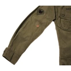 VINTAGE US ARMY TROPICAL COMBAT JACKET FIRST PATTERN 1963 VIETNAM WAR SIZE SMALL LONG WITH PATCHES(Vintage Us Army Tropical Combat Jacket First Pattern 1963 Vietnam War Size Small Long With Patches) 18 VINTAGE US ARMY TROPICAL COMBAT JACKET FIRST PATTERN 1963 VIETNAM WAR SIZE SMALL LONG WITH PATCHES(Vintage Us Army Tropical Combat Jacket First Pattern 1963 Vietnam War Size Small Long With Patches) -Rare Gear USA Shop DSC 2092 1