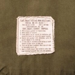 VINTAGE US ARMY POPLIN TROPICAL COMBAT JACKET 3RD PATTERN 1969 SIZE LARGE SHORT(Vintage Us Army Tropical Combat Jacket 3rd Pattern 1969 Size Large Short) -Rare Gear USA Shop DSC 2102 1